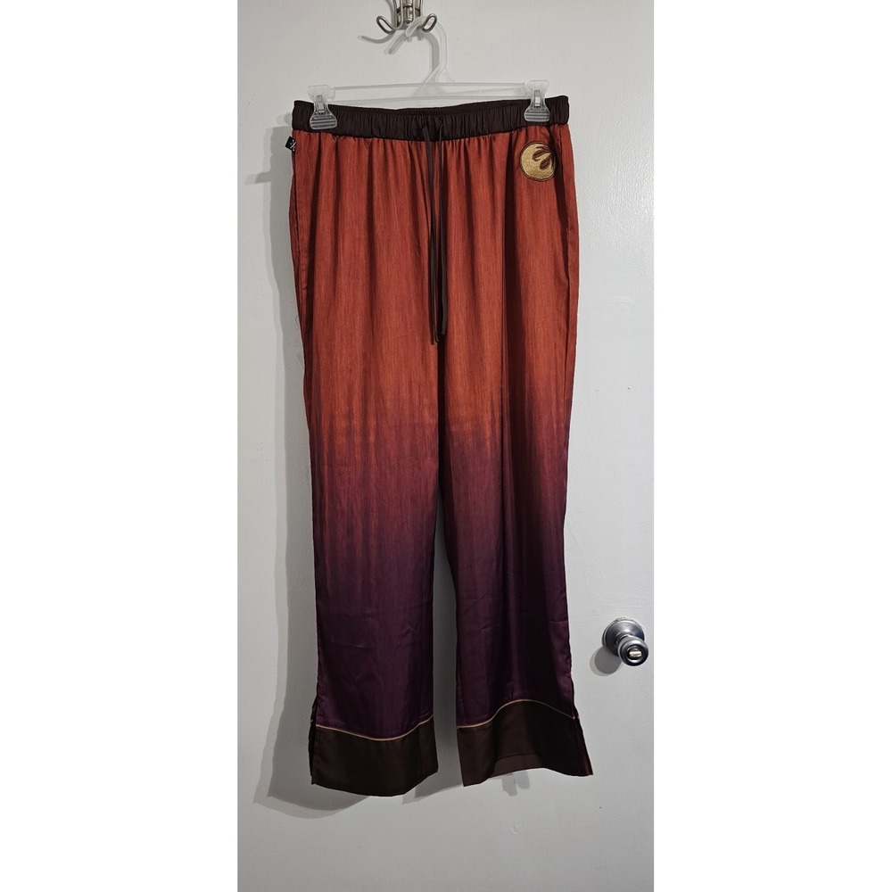 Star Wars Sabine Wren Satin Mens Pajama  Pants Large Lightweight Lounge Two Tone